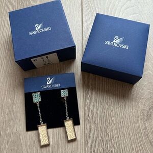 Rare & Vintage Swarovski Clip-on Drop Earrings
